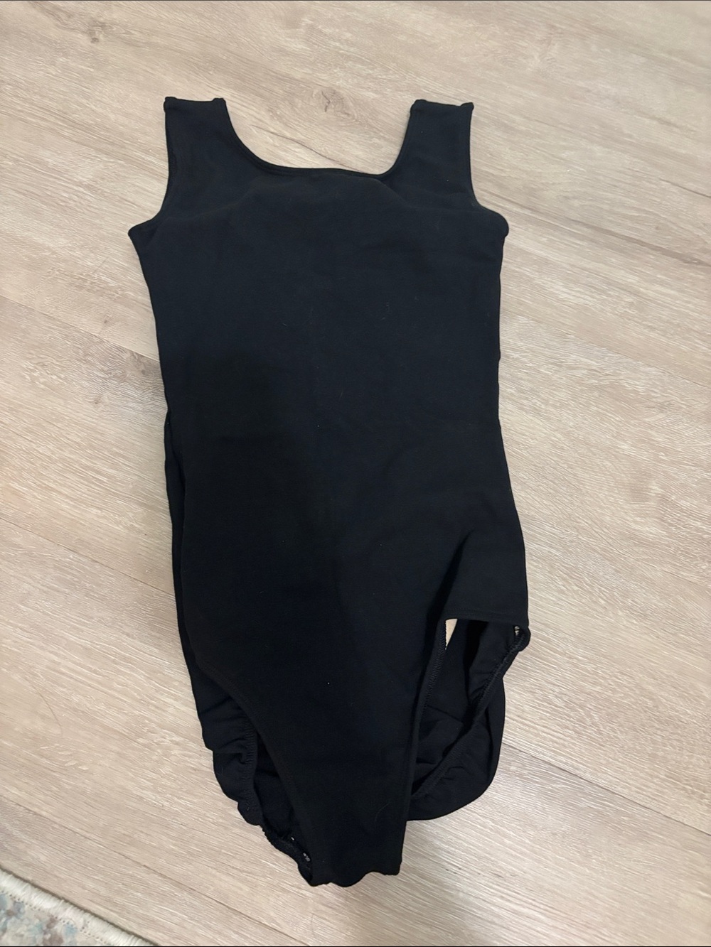 Women's Black Scoop Neck Bodysuit